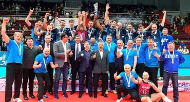 Казанский «Зенит» в десятый раз стал чемпионом России по волейболу 