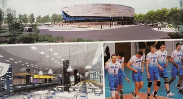 В Уфе планируют построить волейбольный центр за 2 млрд рублей (ФОТО)